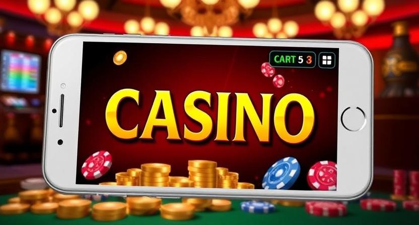 BG33 mobile casino app interface