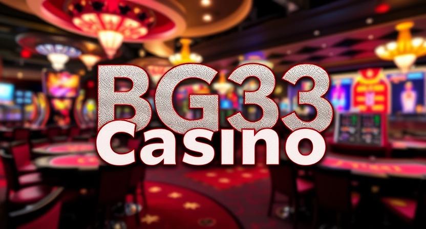 Live dealer streaming tables on BG33 casino